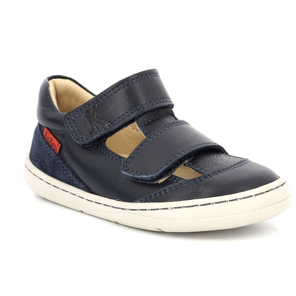 Sandalias Kickers Barefoot Kickbloom azul marino