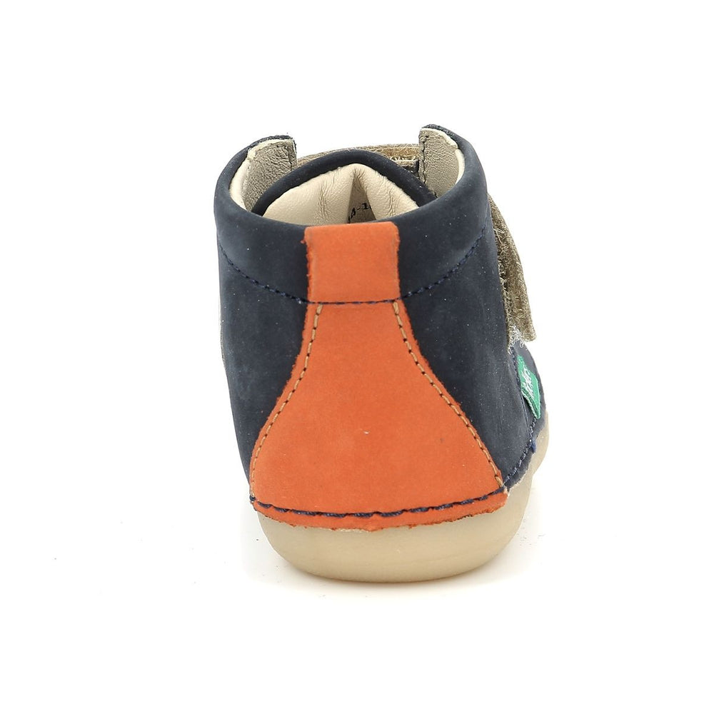 Kickers Sabio Marino Beige Naranja