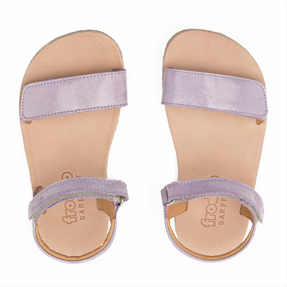 Sandalias Froddo Barefoot Flexy Lia Lavanda Brillante