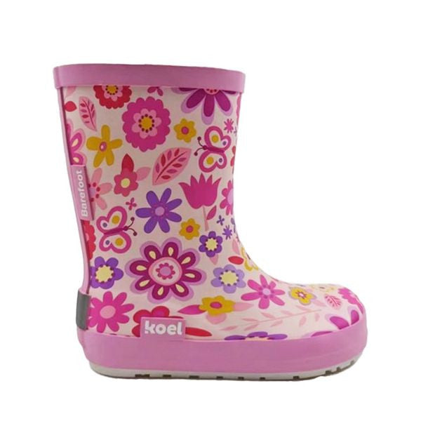 Koel Wellie Barefoot Fuchsia Flowers