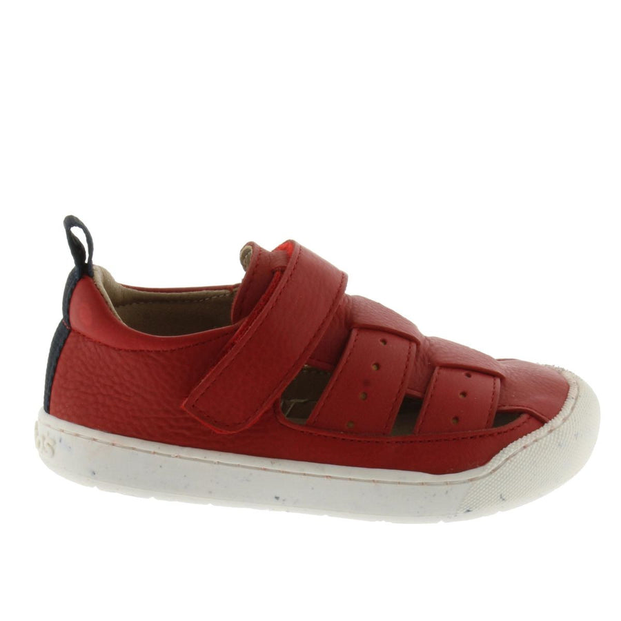 Sandalias Acebos Barefoot Gummi Rojo