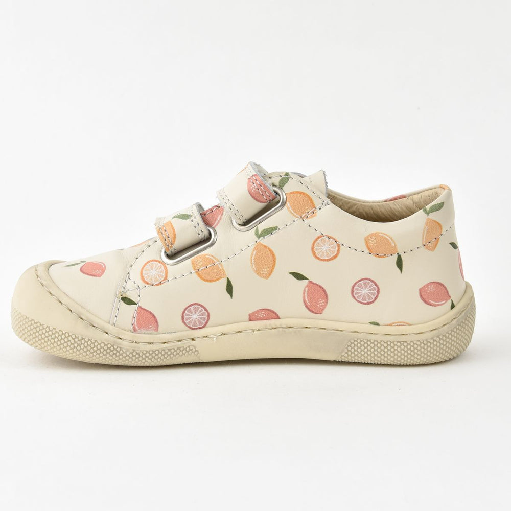 Naturino Barefoot Bira Velcros Print Lemon Soda