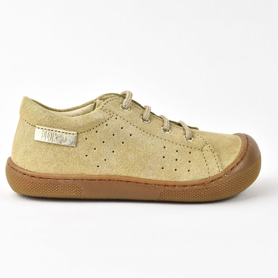 Naturino Barefoot Bira Suede Glitter Platinium