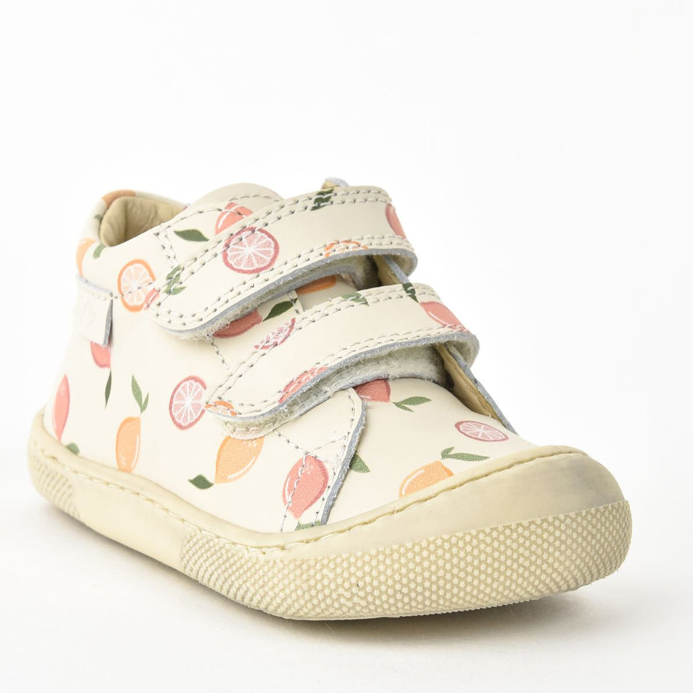 Naturino Barefoot Amur Velcros Print Lemon Soda