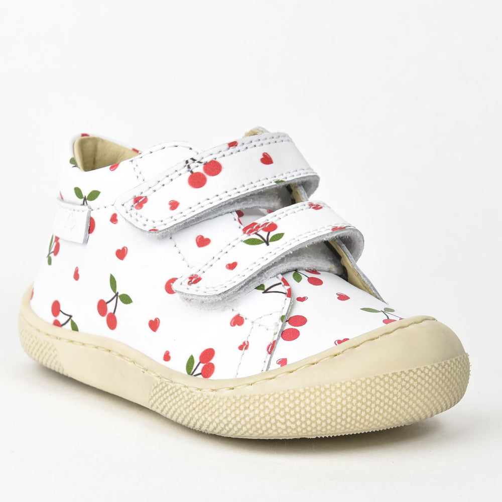 Naturino Barefoot Amur Velcros Print Pretty Cherries