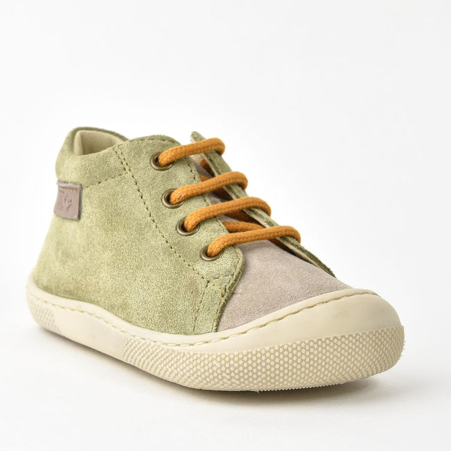 Naturino Barefoot Amur Suede Vert Beige