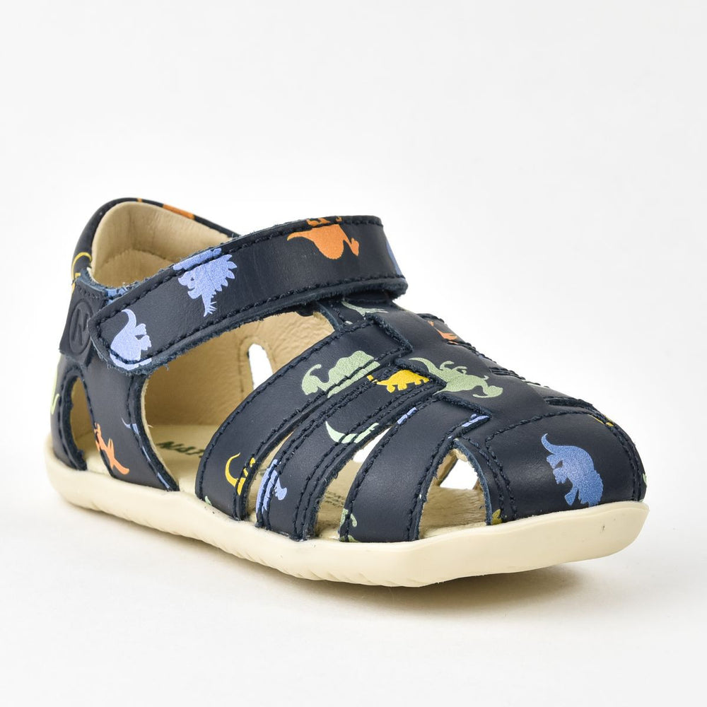 Naturino Squisti Sandales Print Dinosaures Navy