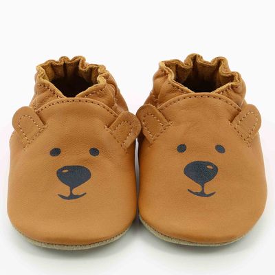 Robeez chaussons sweety bear camel