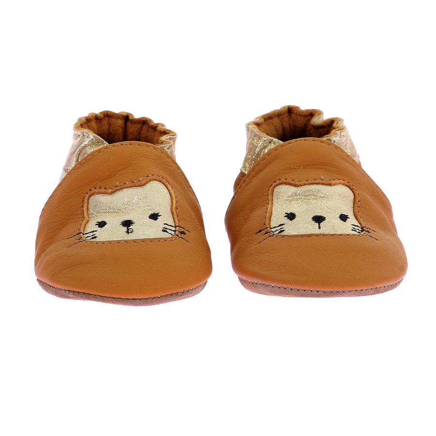 Robeez Zapatillas Crêpe Wild Kitten Camel