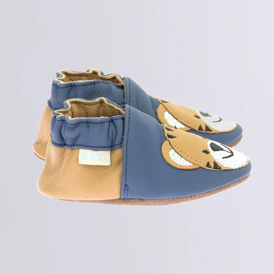 Robeez Zapatillas Tigroo Azul Camel