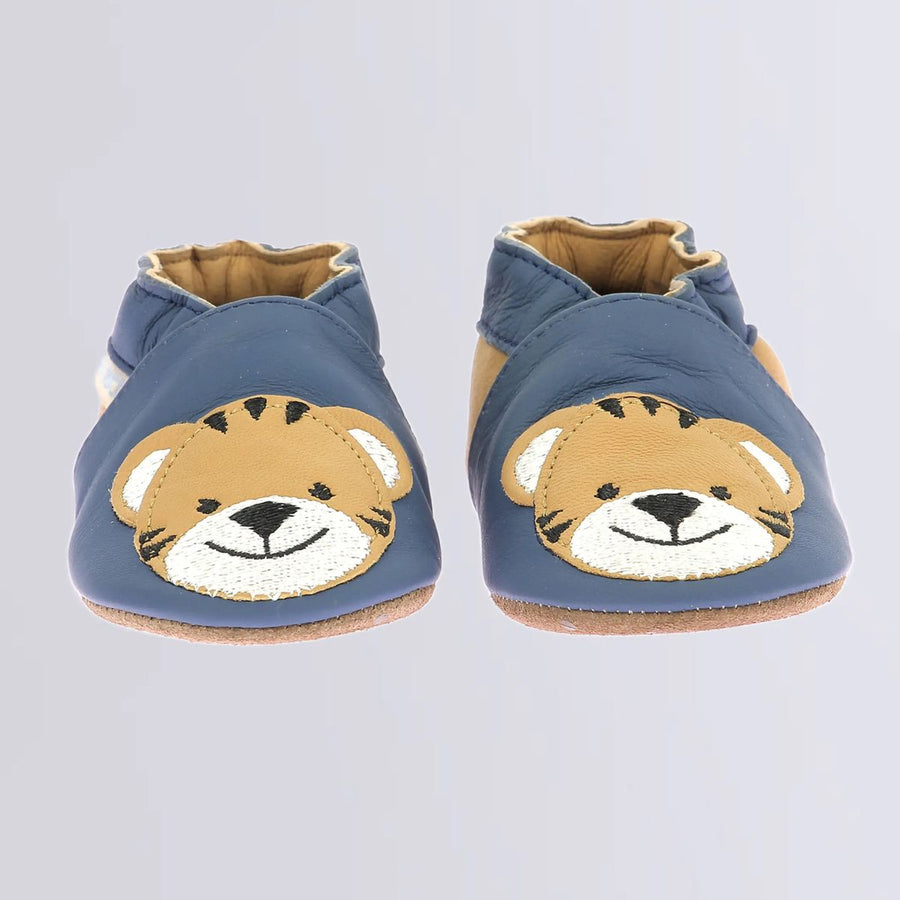 Robeez Zapatillas Tigroo Azul Camel