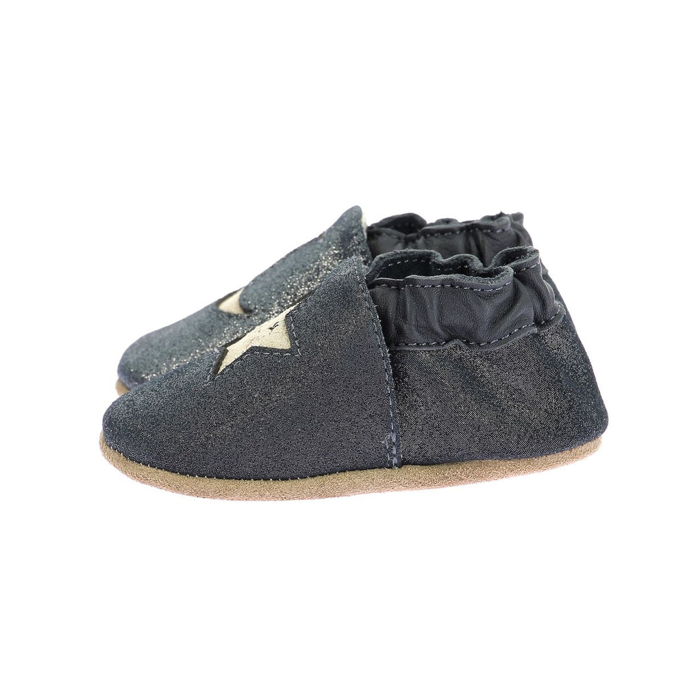 Robeez Chaussons Circus Style Marine Brillant