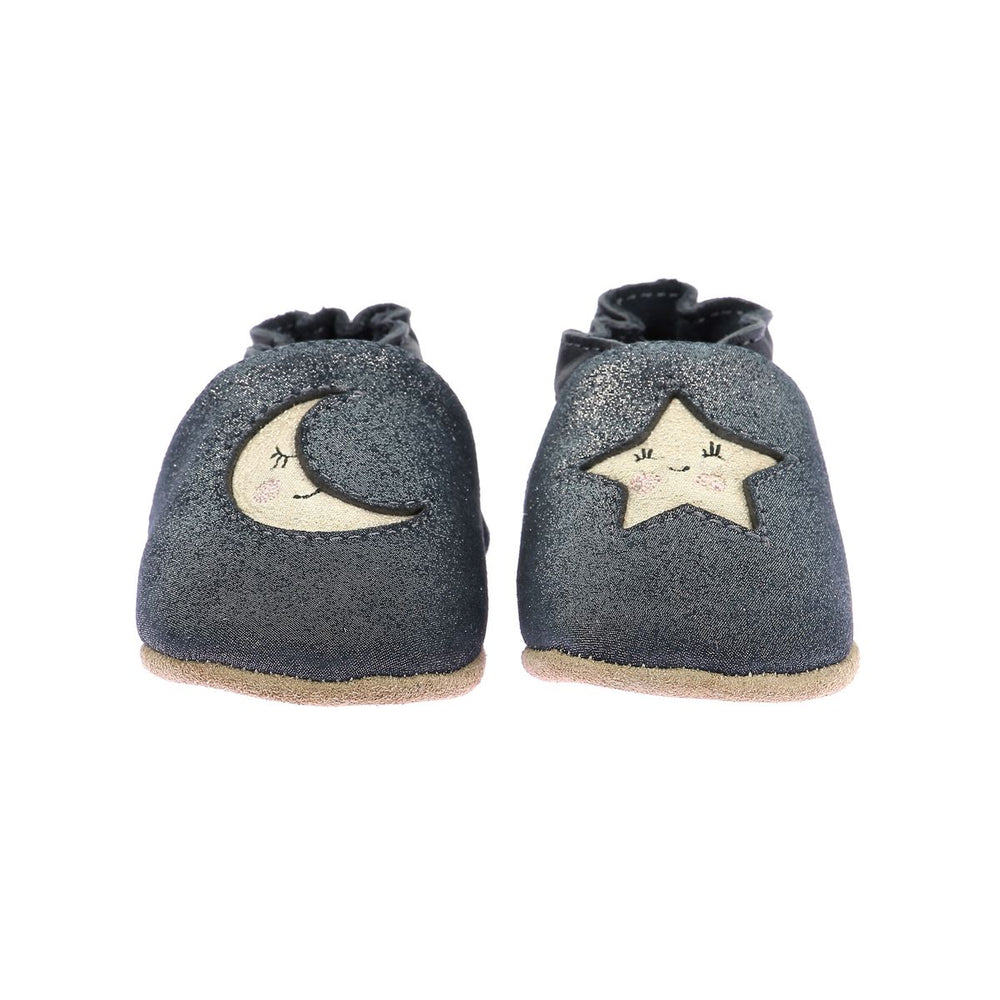 Robeez Chaussons Circus Style Marine Brillant