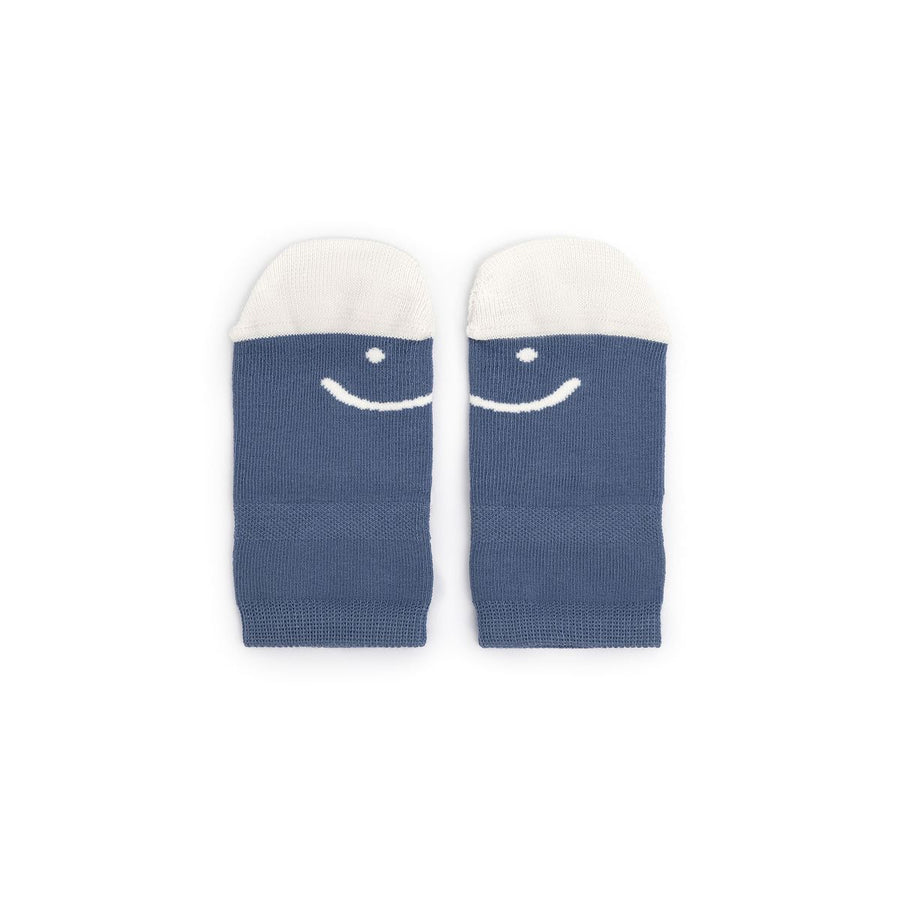 Tip Toey Joey Calcetines Smile azules, Pack de 3 pares