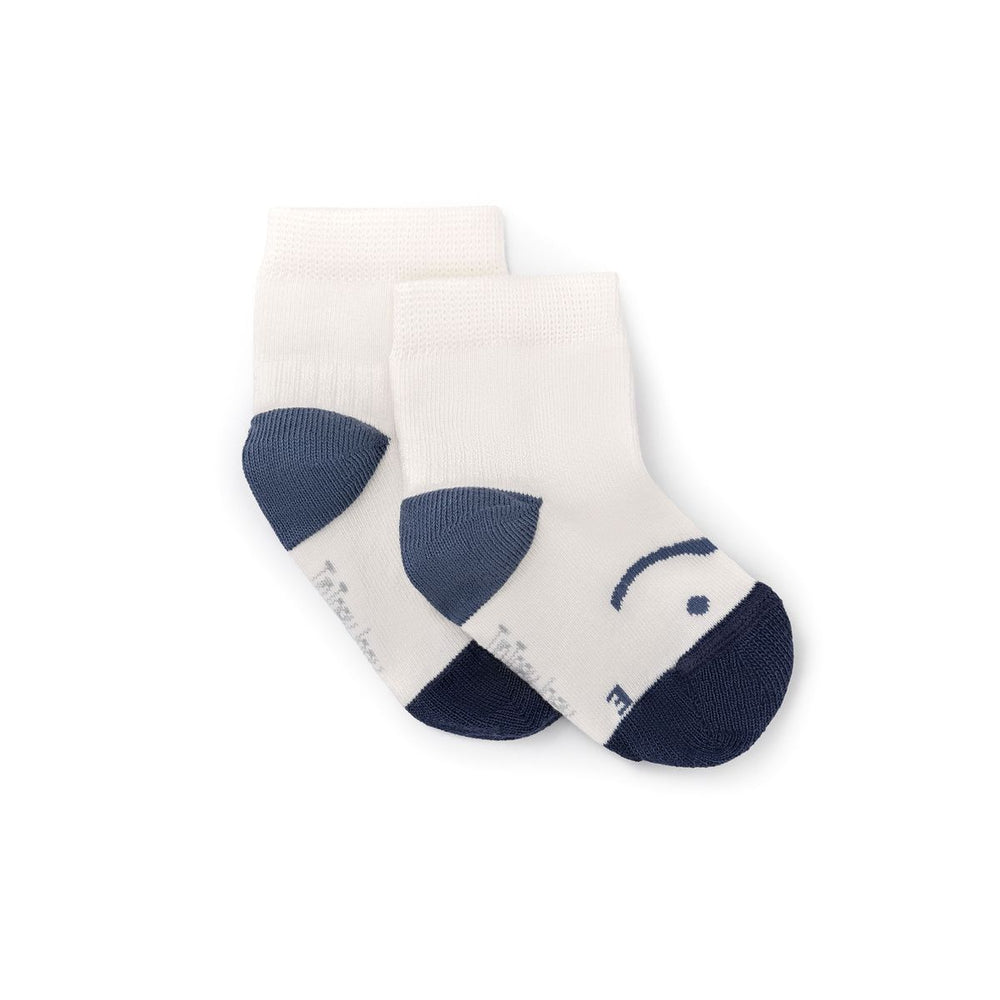 Tip Toey Joey Chaussettes Smile Bleu Pack 3 paires