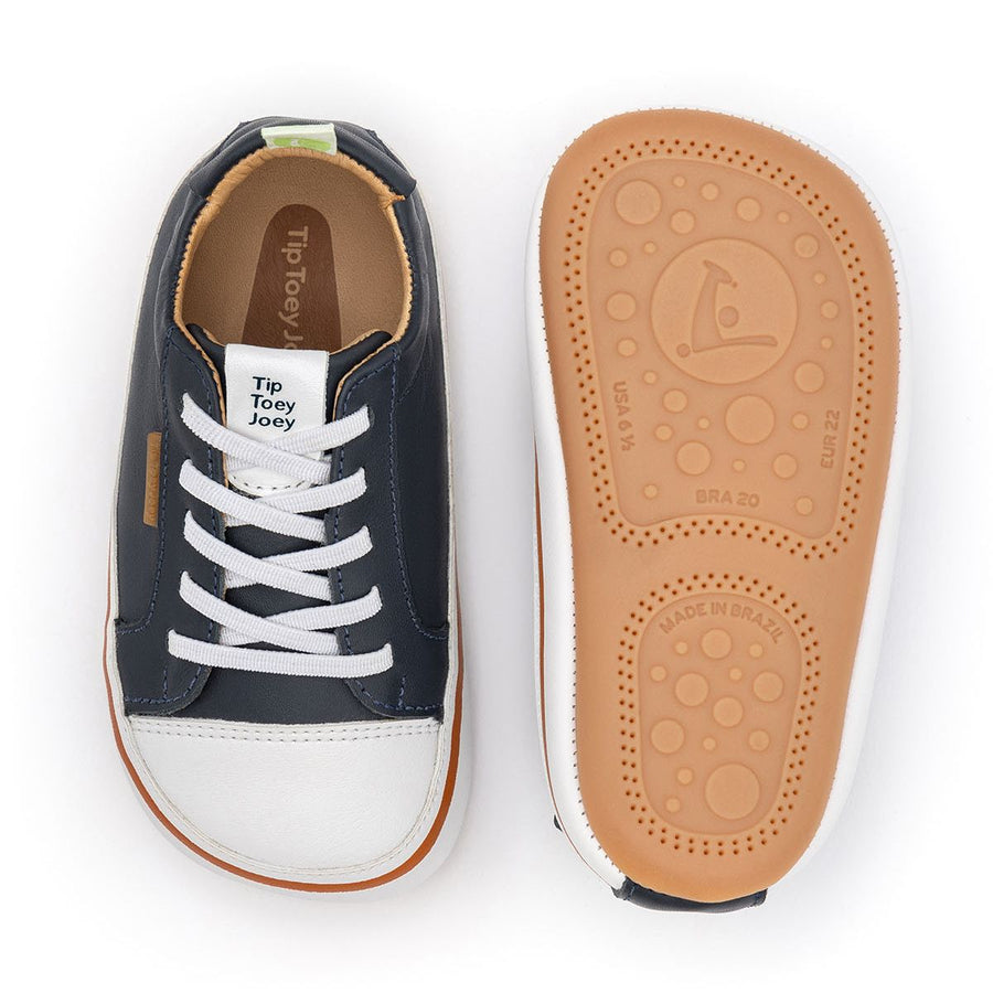 Tip Toey Joey Primeiros Funky Navy White