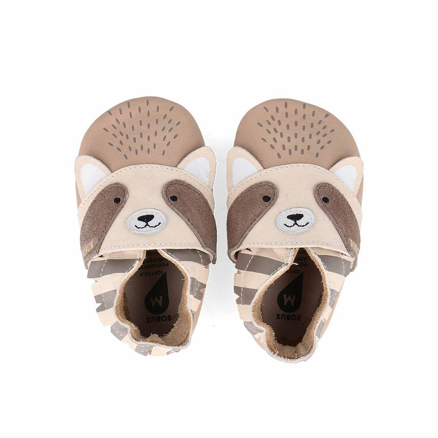 Bobux Chaussons Rickie le Raton Beige