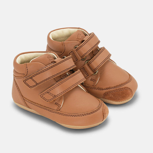 Bundgaard Prewalker Barefoot Strap Cognac