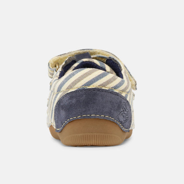 Bundgaard Petit Low Strap Barefoot Oceanic Stripe