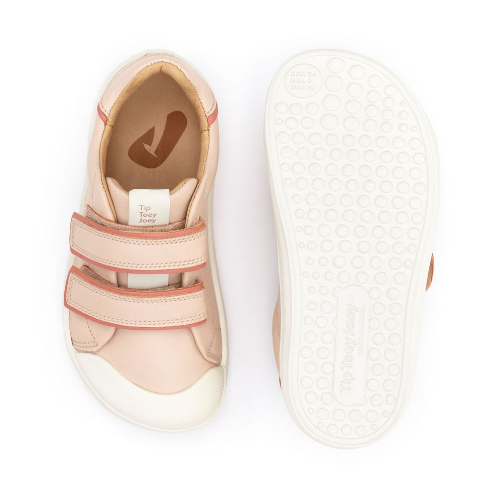 Tip Toey Joey Kidos Sneakers Ramp Colors Papaya Cream Rosa Seco