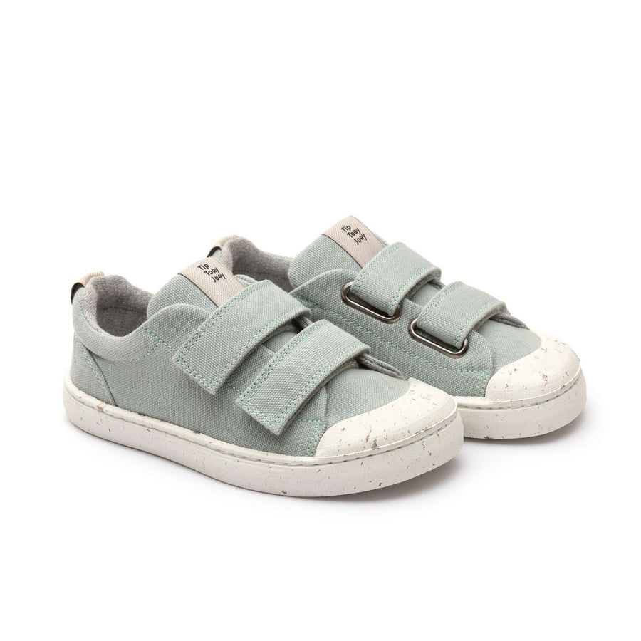 Tip Toey Joey Kidos Sneakers Ramp Green Green Salvia Canvas