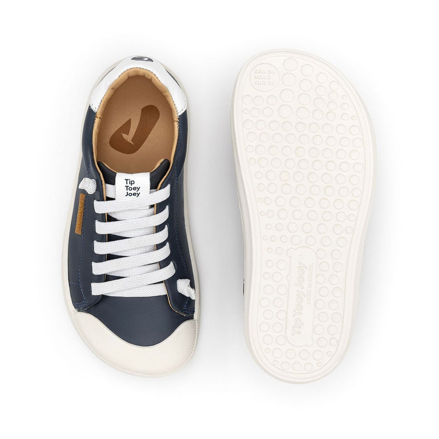 Tip Toey Joey Kidos Sneakers Volt Navy White