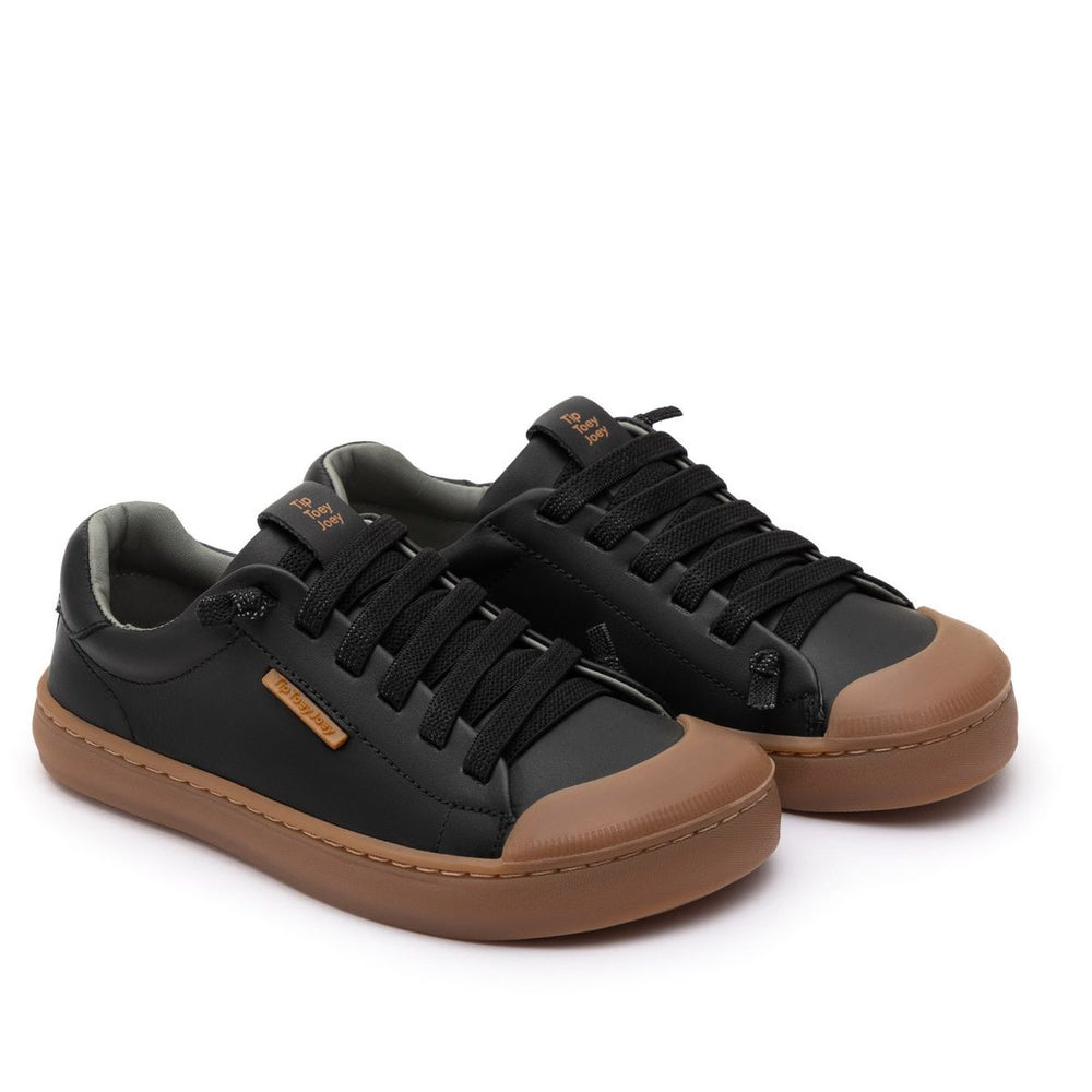 Tip Toey Joey Kidos Sneakers Volt Black Brown