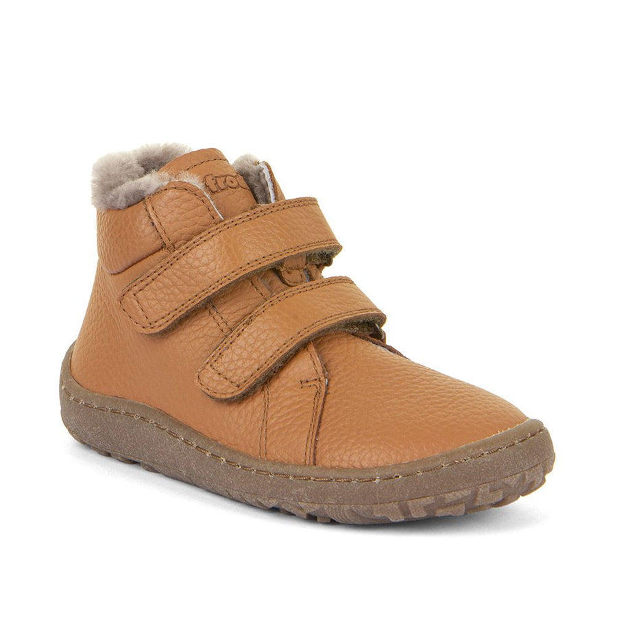 Froddo Barefoot Winter Furry Fourrées Cognac