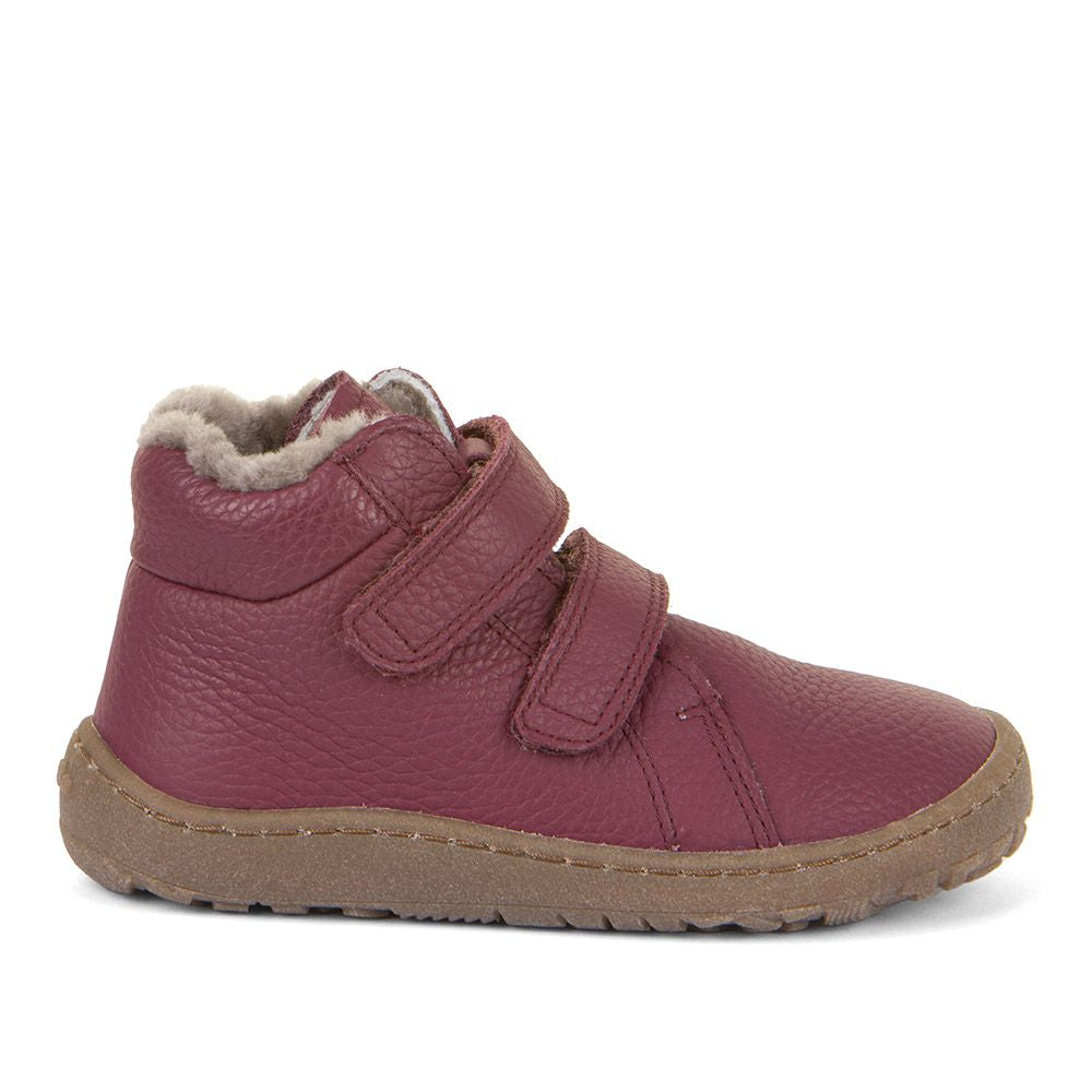 Froddo Barefoot Winter Furry Fourrées Bordeaux