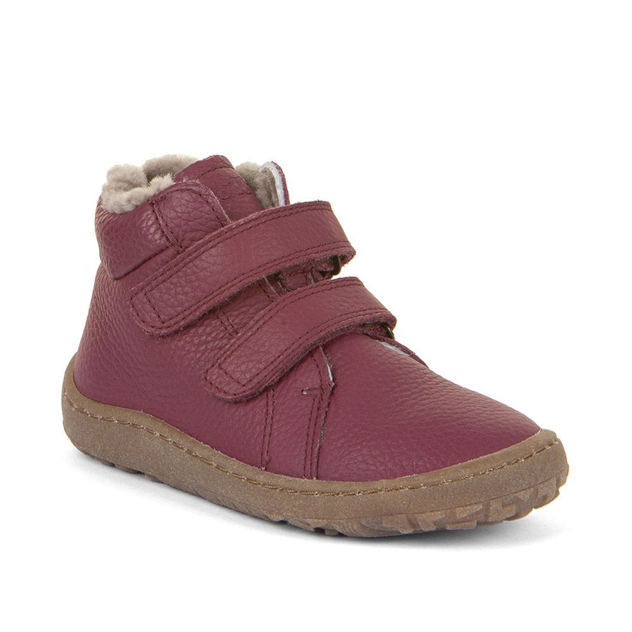 Froddo Barefoot Winter Furry Fourrées Bordeaux