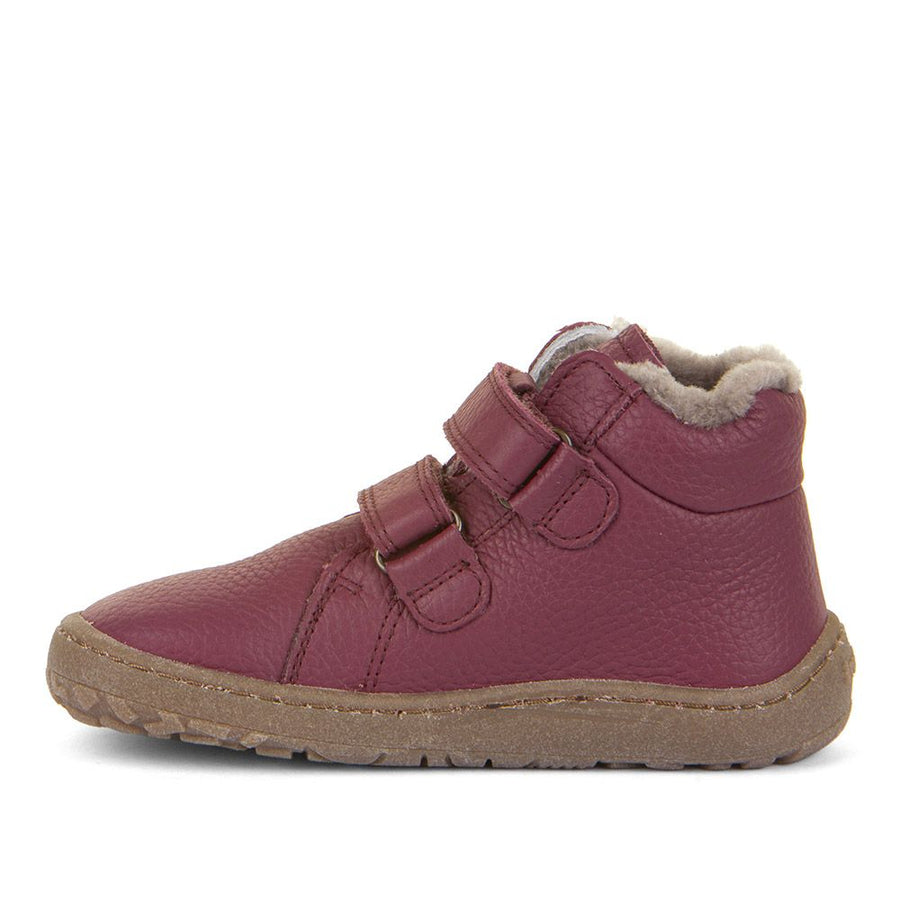 Froddo Barefoot Winter Furry Fourrées Bordeaux