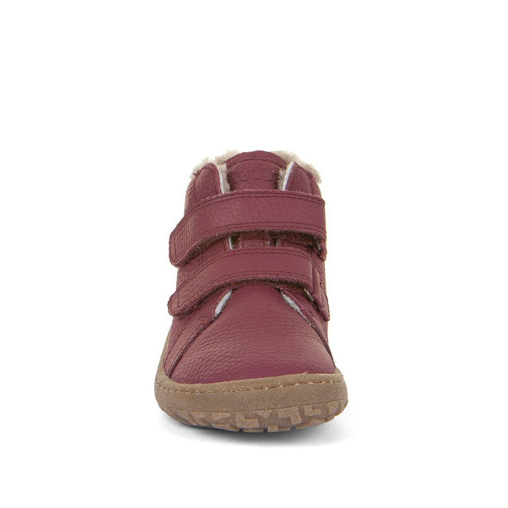 Froddo Barefoot Winter Furry Fourrées Bordeaux