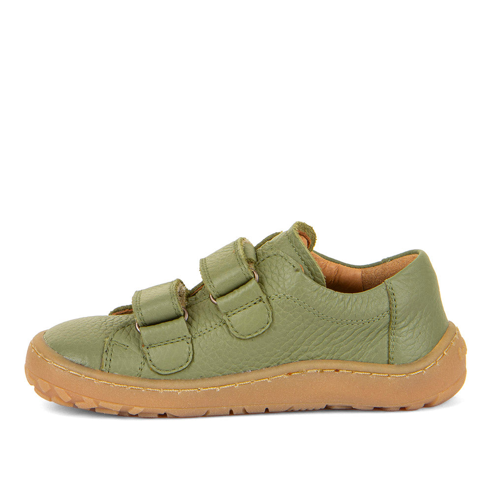 Froddo Barefoot Cuir Velcros Olive