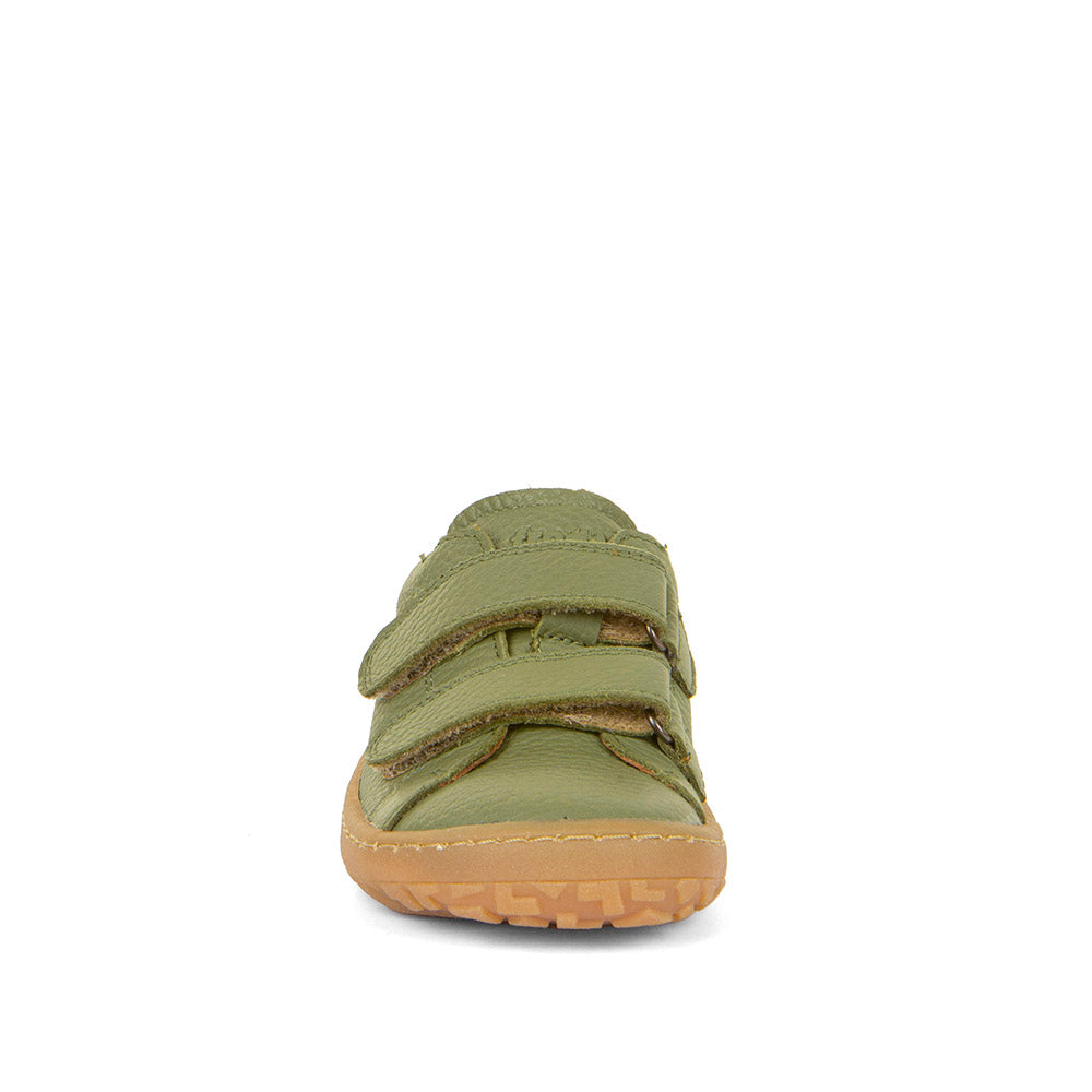 Froddo Barefoot Cuir Velcros Olive