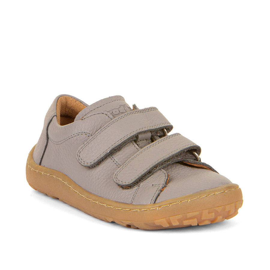 Froddo Barefoot Cuir Velcros Light Grey