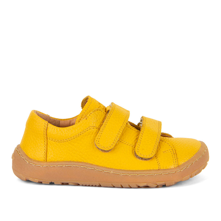 Froddo Barefoot Cuir Velcros Yellow