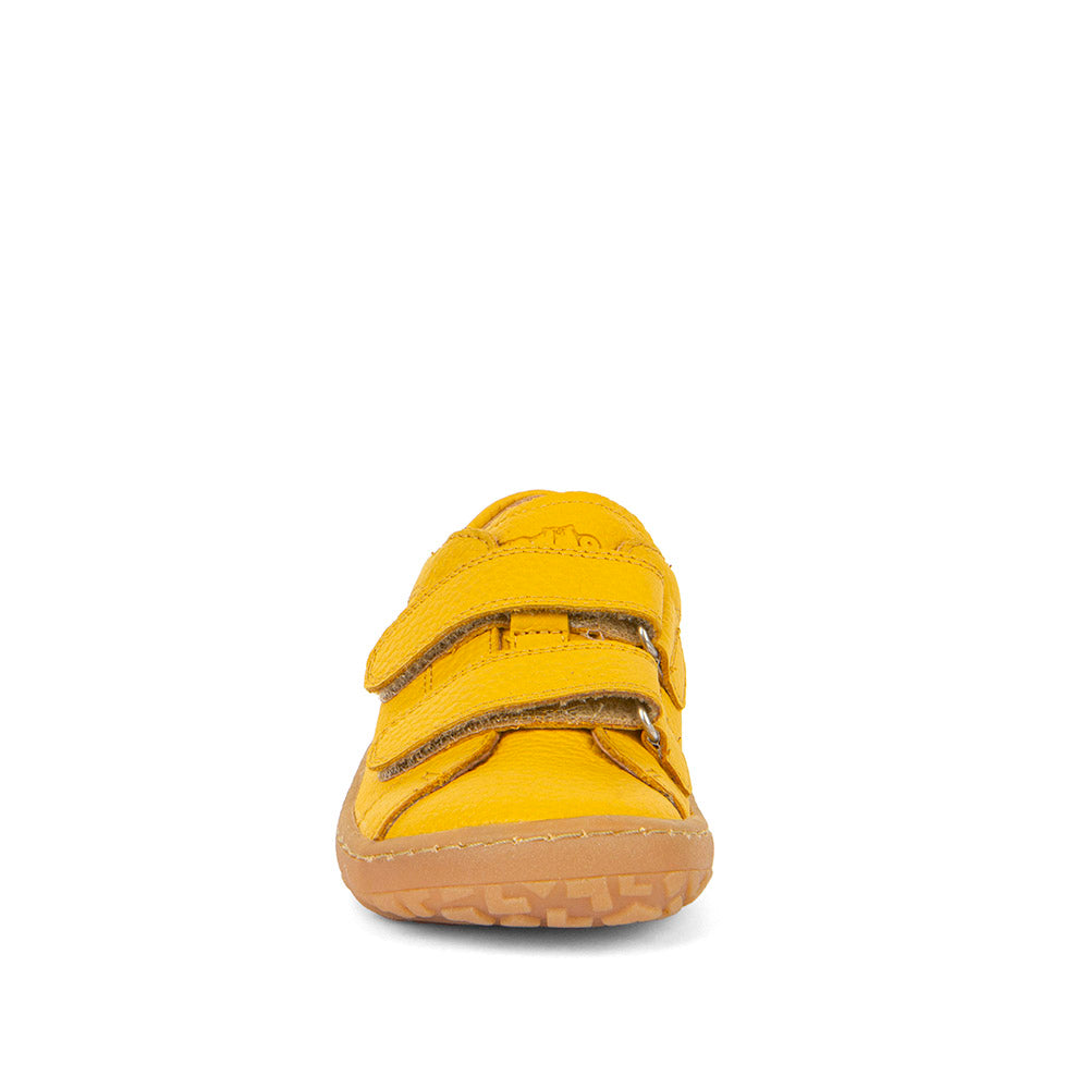 Froddo Barefoot Cuir Velcros Yellow