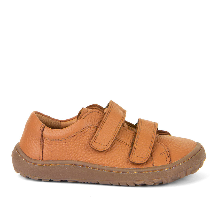 Froddo Barefoot Cuir Velcros Cognac