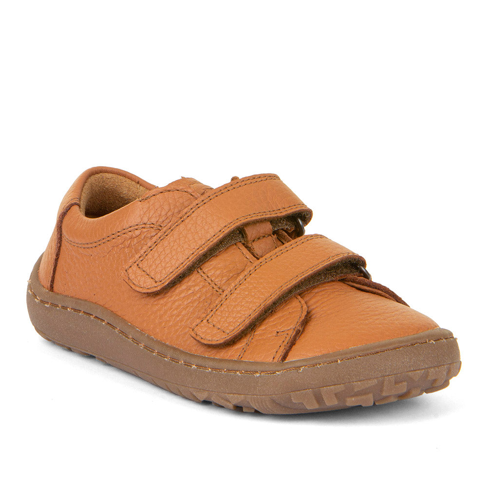 Froddo Barefoot Cuir Velcros Cognac