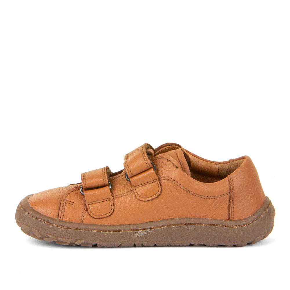 Froddo Barefoot Cuir Velcros Cognac