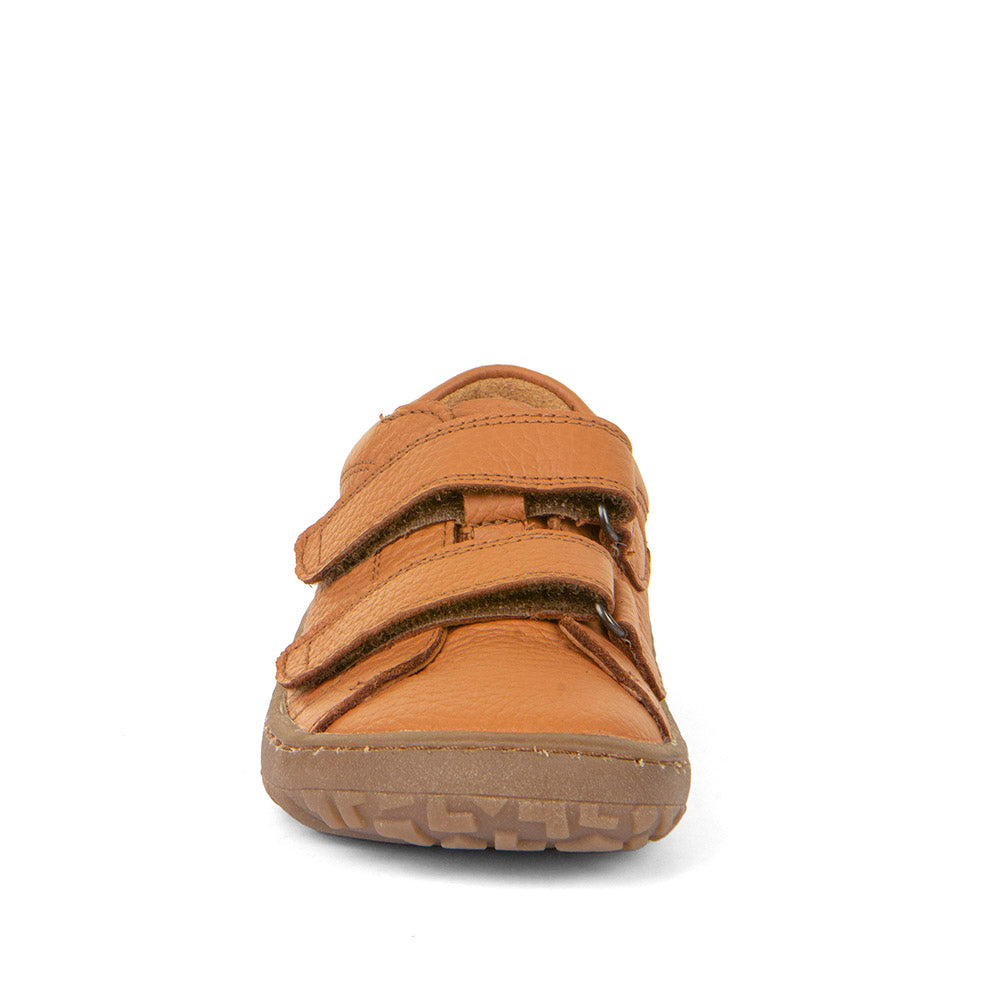 Froddo Barefoot Cuir Velcros Cognac