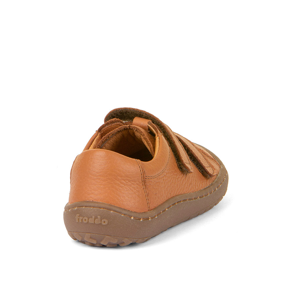 Froddo Barefoot Cuir Velcros Cognac