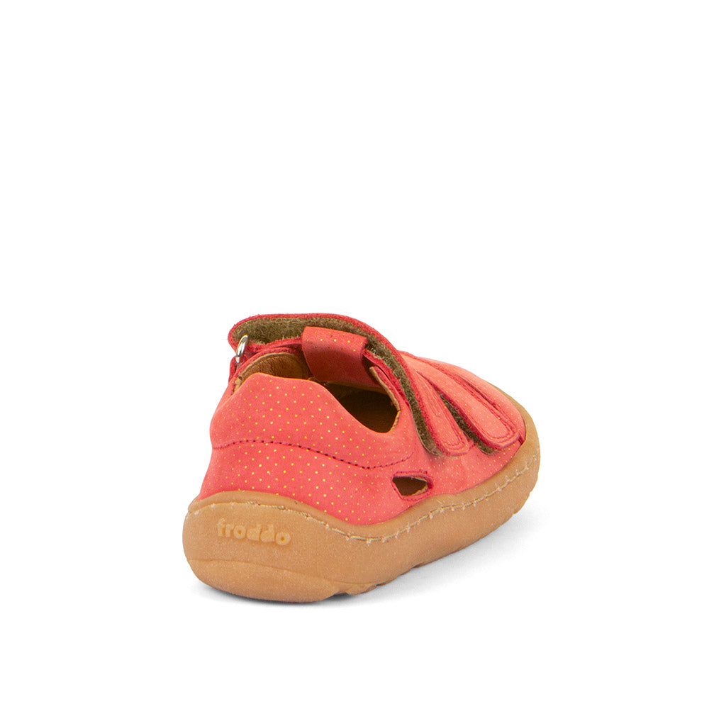 Froddo Barefoot Sandalias Dos Velcros Coral