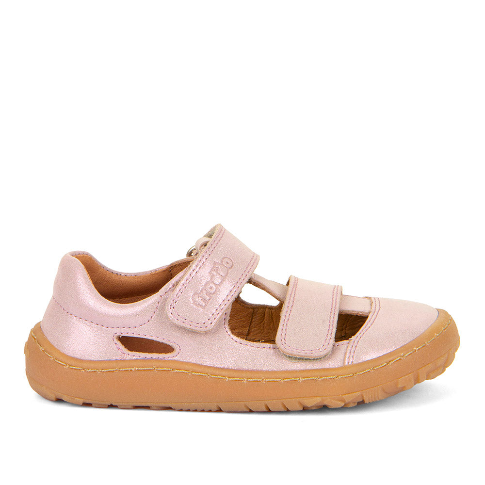 Froddo Barefoot Sandalias Dos Velcros Pink Shine