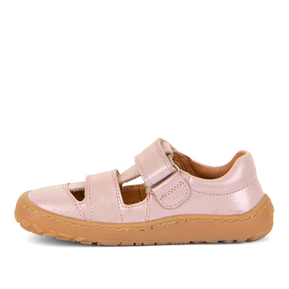 Froddo Barefoot Sandalias Dos Velcros Pink Shine