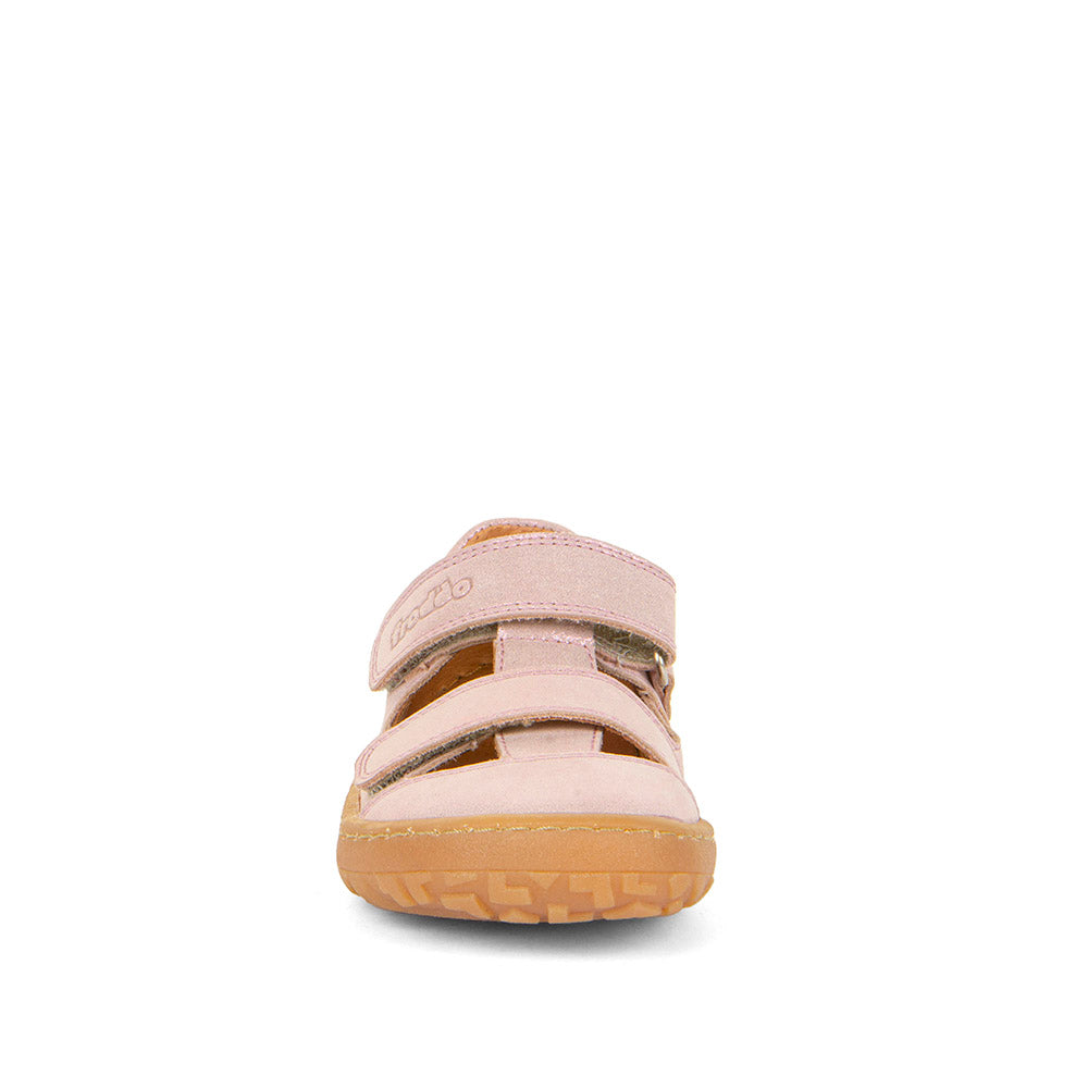 Froddo Barefoot Sandalias Dos Velcros Pink Shine