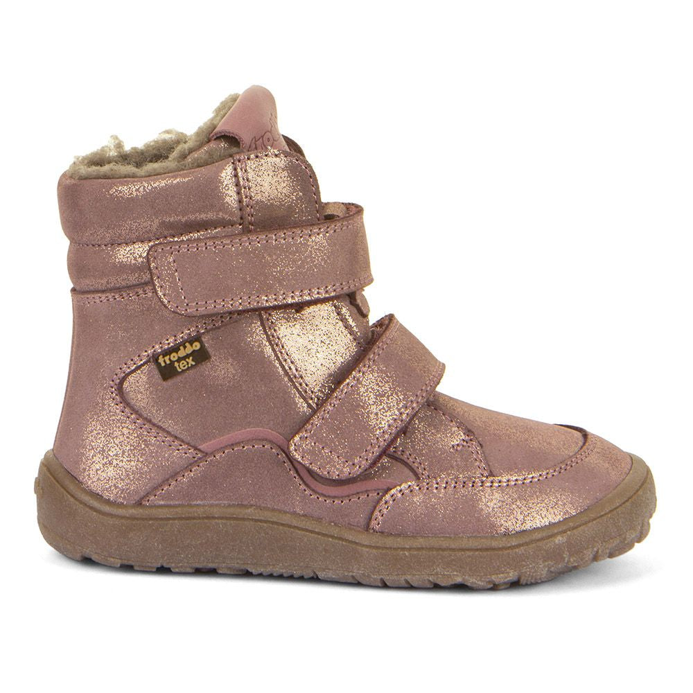 Froddo Barefoot Tex Winter Cuir Pink Gold