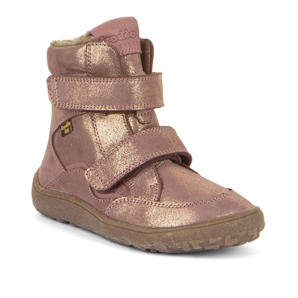 Froddo Barefoot Tex Winter Cuir Pink Gold