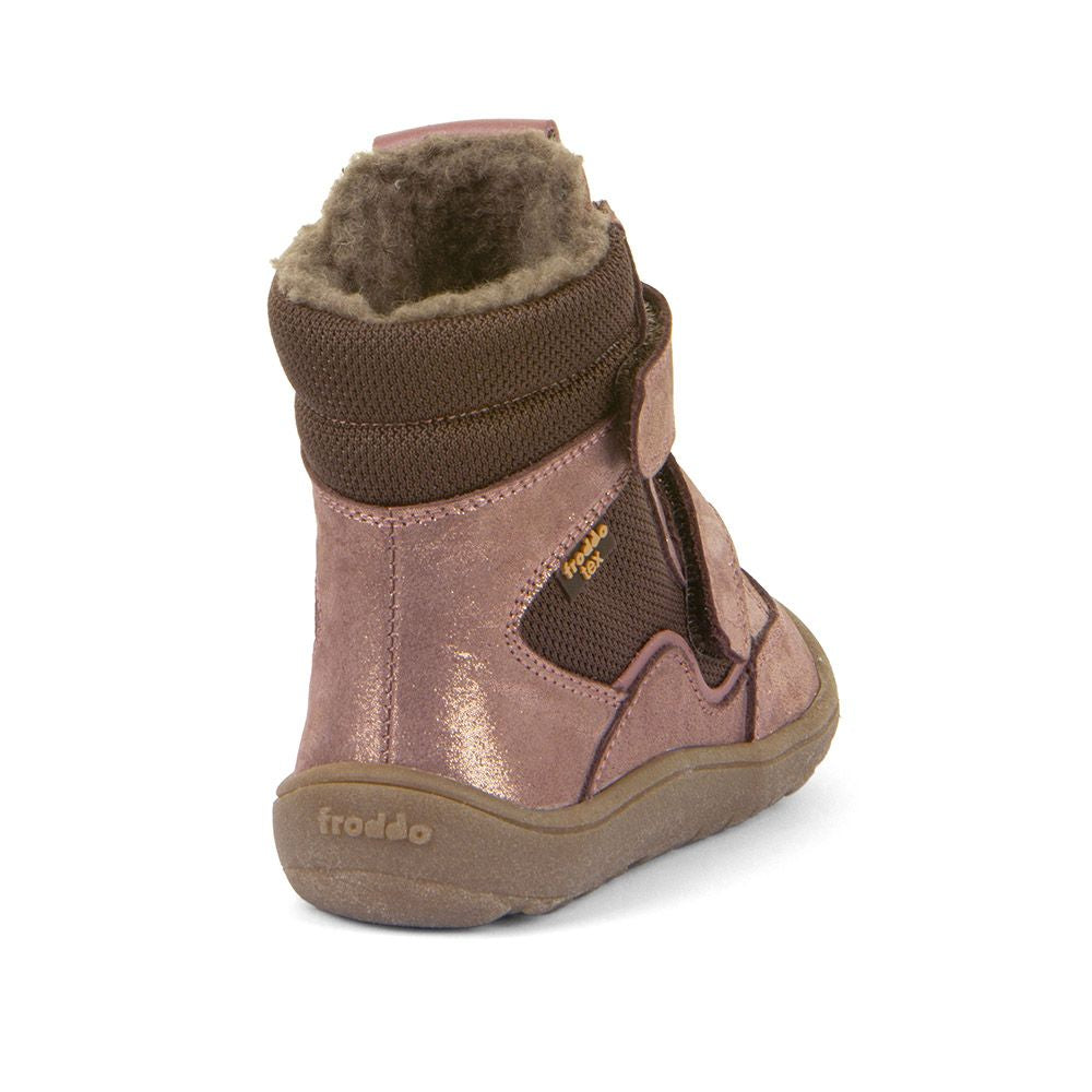 Froddo Barefoot Tex Winter Pink Gold