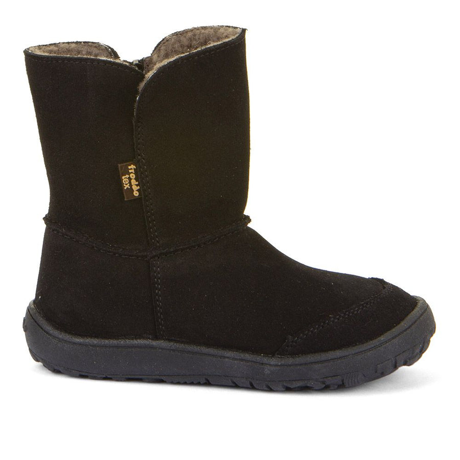 Froddo Barefoot Tex Suede Fourrées Noir